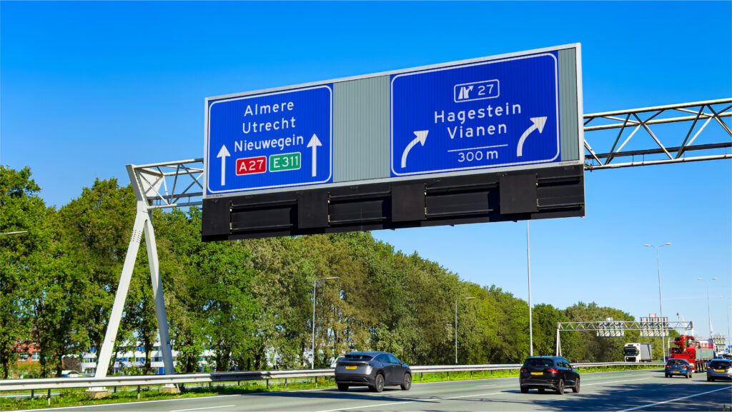Dynamisches Wechselverkehrszeichen