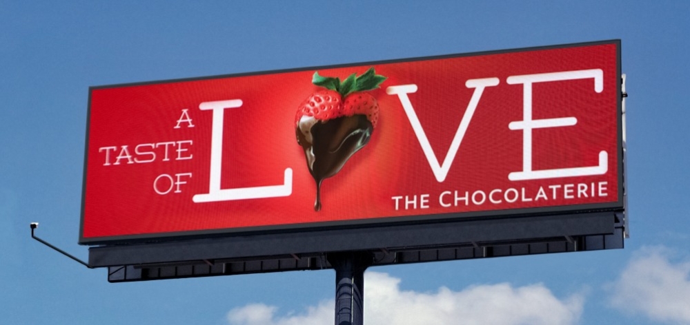Freestanding outdoor LED display