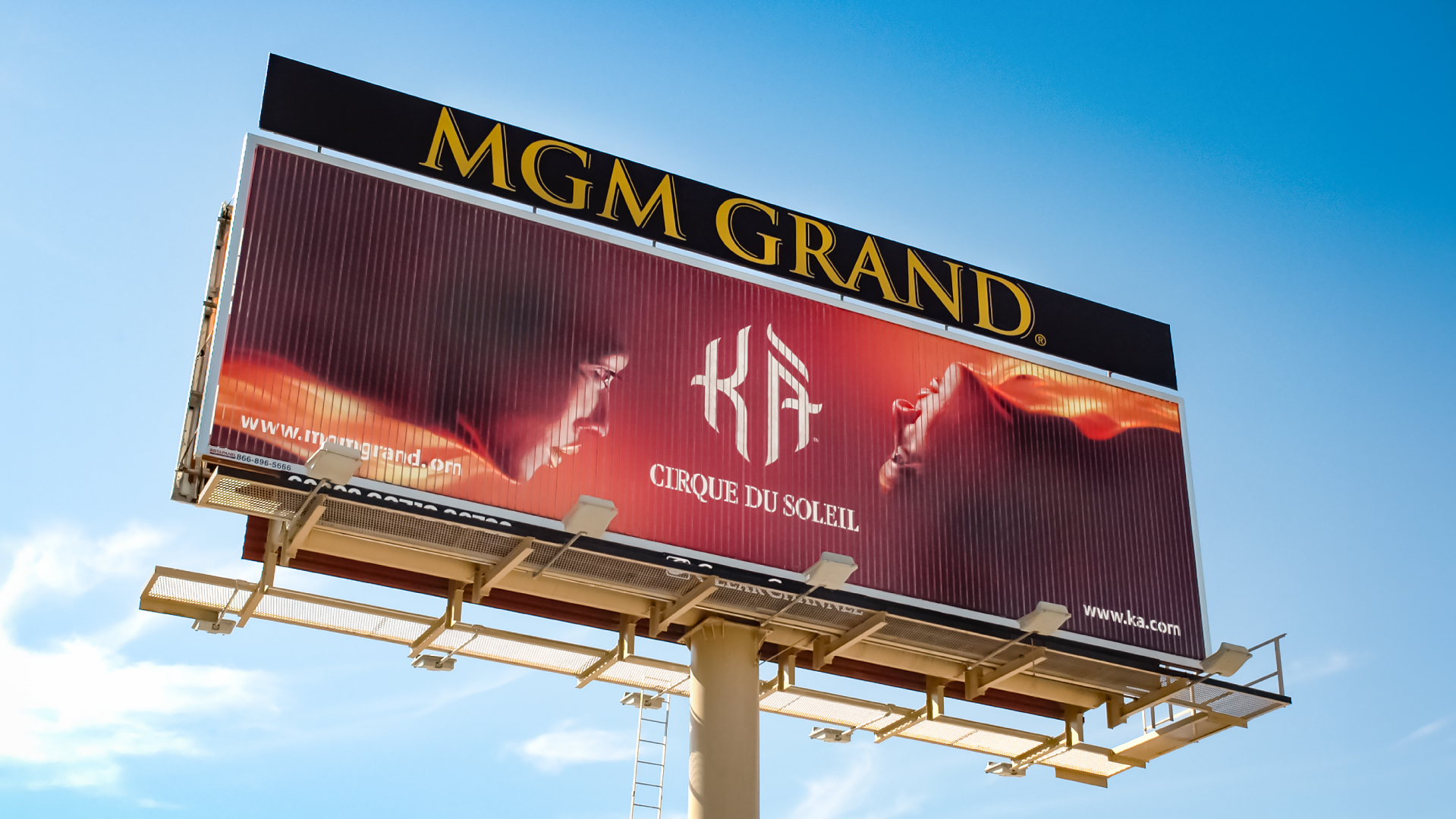 Three message display outdoor