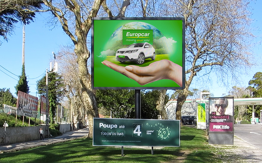 LED-Werbedisplays Stadtgebiet