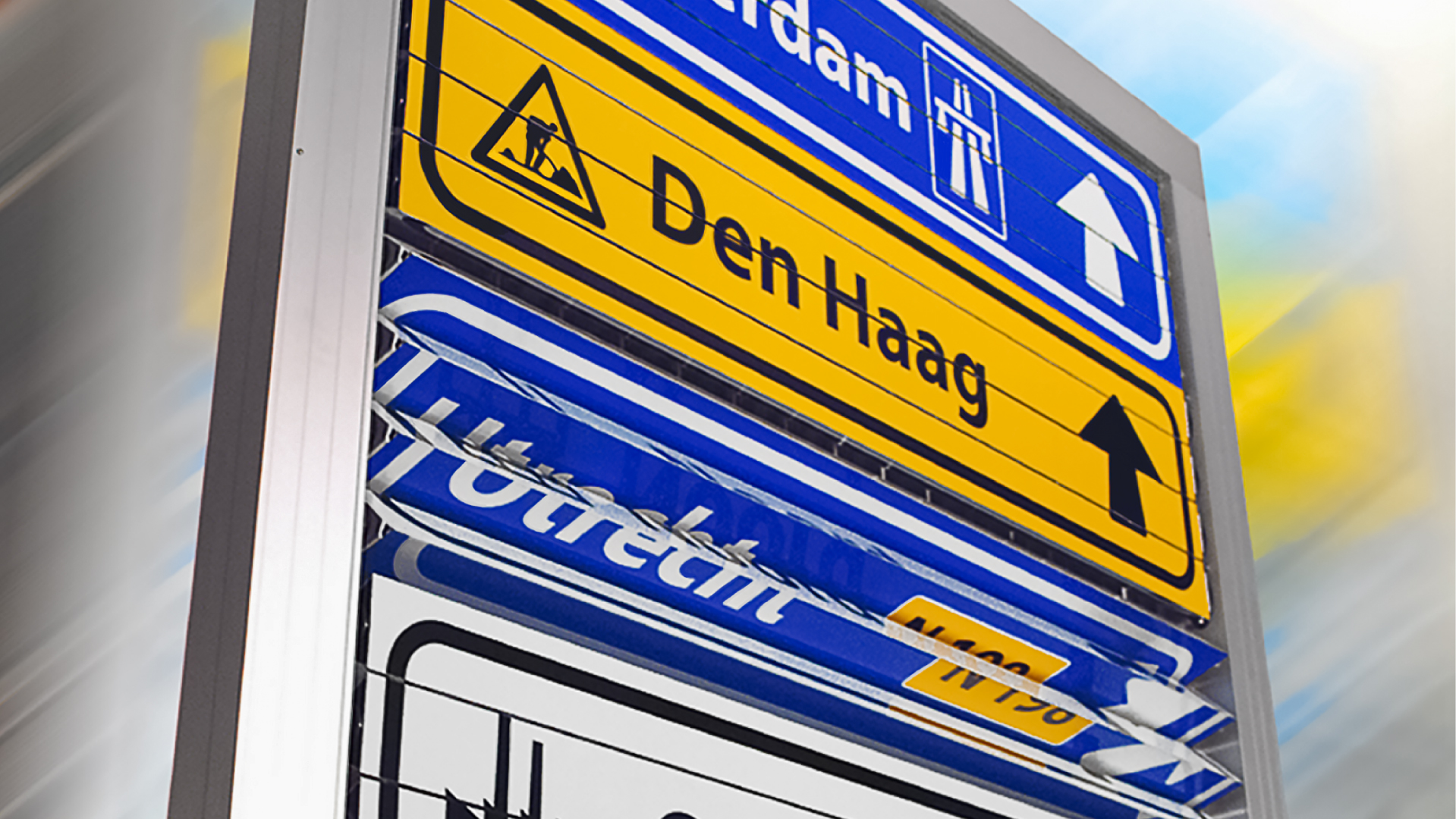 Traffic prism sign 1